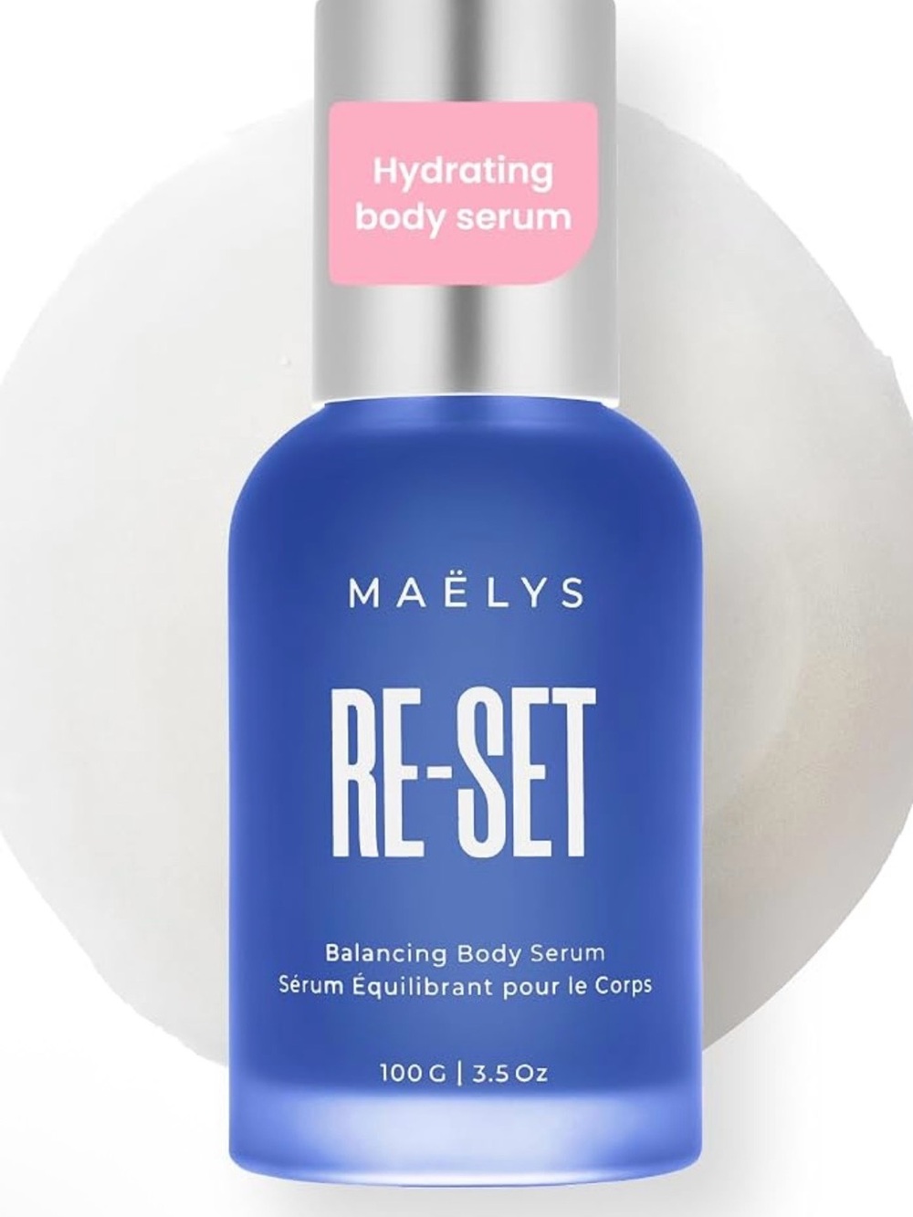 New MAËLYS RE-SET Hydrating Balancing Body Serum 3.5 Fl oz